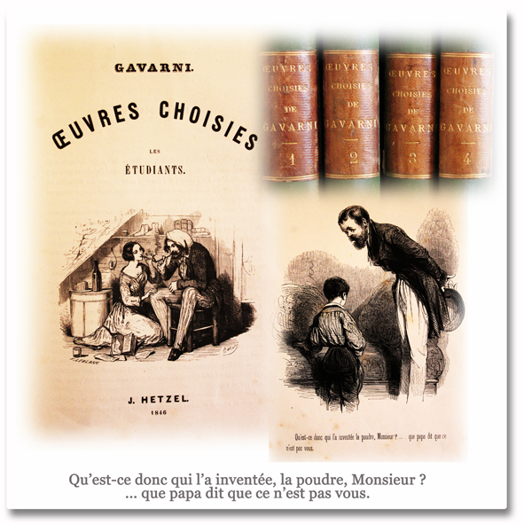 Gavarni oeuvres choisies Hetzel 1846