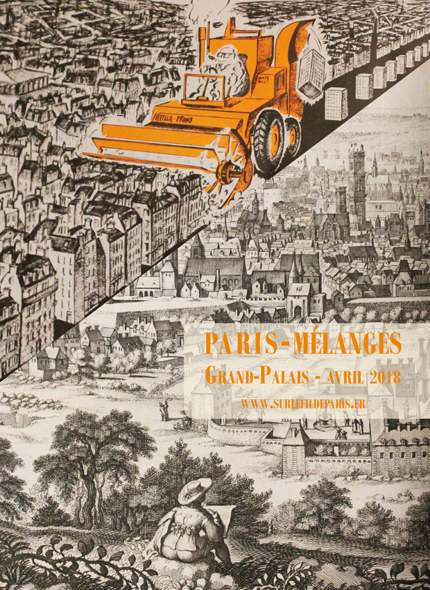 catalogue, livres anciens, paris, paris pélanges, sur le fil de paris, librairie, 2018, merian, plan