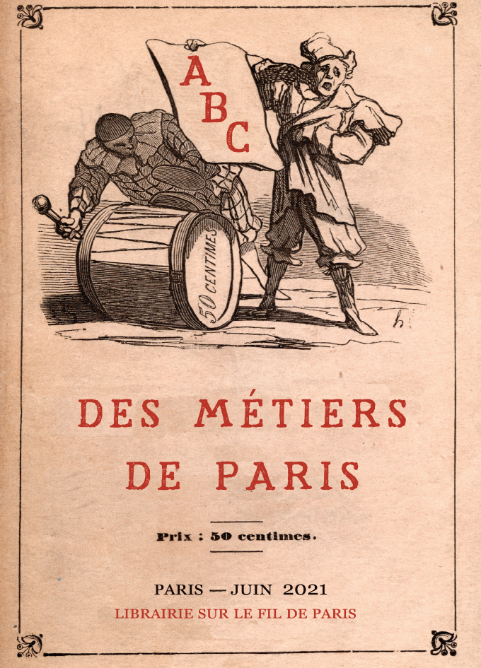 ABC des métiers de Paris - Couverture du catalogue