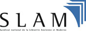 logo slam syndicat livre ancien