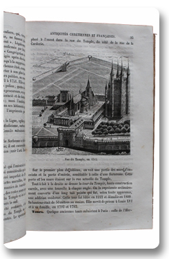 paris, exposition universelle, 1867, guide, renaudin, guide de paris, delagrave, plan dépliant, histoire