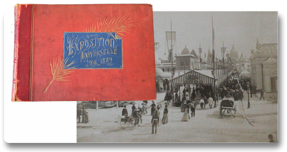paris, exposition universelle, 1889, album photo, neurdin frères, nd, albumine, album souvenir, photo