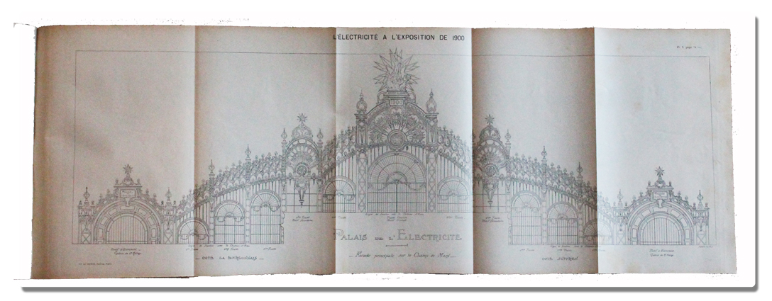 paris, exposition universelle, 1900, hospitalier, montpellier, electricite a l'exposition, electricite, dunod, 1902, livre ancien