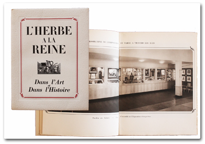 paris, exposition internationale, 1937, mallet stevens, pavillon du tabac, herbe a la reine, tabac, architecture, draeger, exemplaire nominatif