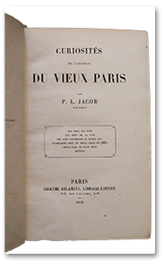 paris guide 1840 58 jacob curiosites