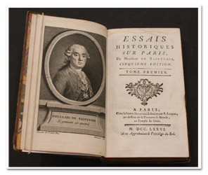 paris, histoire, saintfoix, saint-foix, essais historiques, veuve duchene, 1776, cinquieme édition