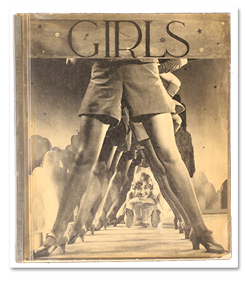 Girls. Paris, René Kiefer, coll. «&nbsp;Plaisir des yeux&nbsp;», [c. 1935]. Livre de photos, édition originale