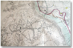 paris plan 1870  atlas communes bd