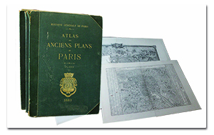 paris plan 1880 atlas alphand bd