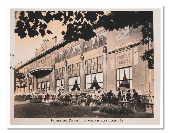 paris, foire de paris, paris au printemps, barreau et cie, 1934, publicite, photographie, porte de versailles, art deco