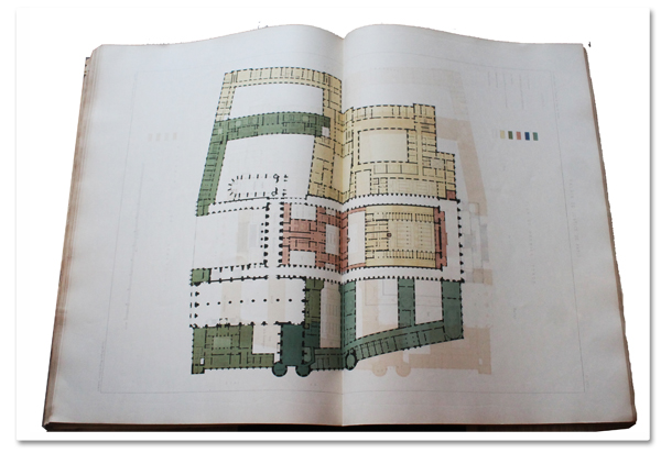 paris, histoire, plans, palais de justice, travaux, 1858, haussmann, mourgues, prefecture de police, second empire