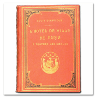 d'haucour, hotel de ville, paris, histoire, giard, briere, 1900, illustrations, gravures, reliure