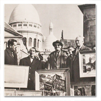 J.-P. CRESPELLE. Montmartre vivant. Paris, Hachette, 1964. Recueil de témoignages des plus grands artistes du montmartre de l'entre-deux-siècles. Nombreuses photographies crespelle, montmartre vivant, paris, hachette, 1964, montmartre, pigalle, artistes, boheme