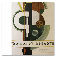 art publicitaire, publicite, advertising art, book service company, 1932, colored reproductions, carlu, brissaud, artist