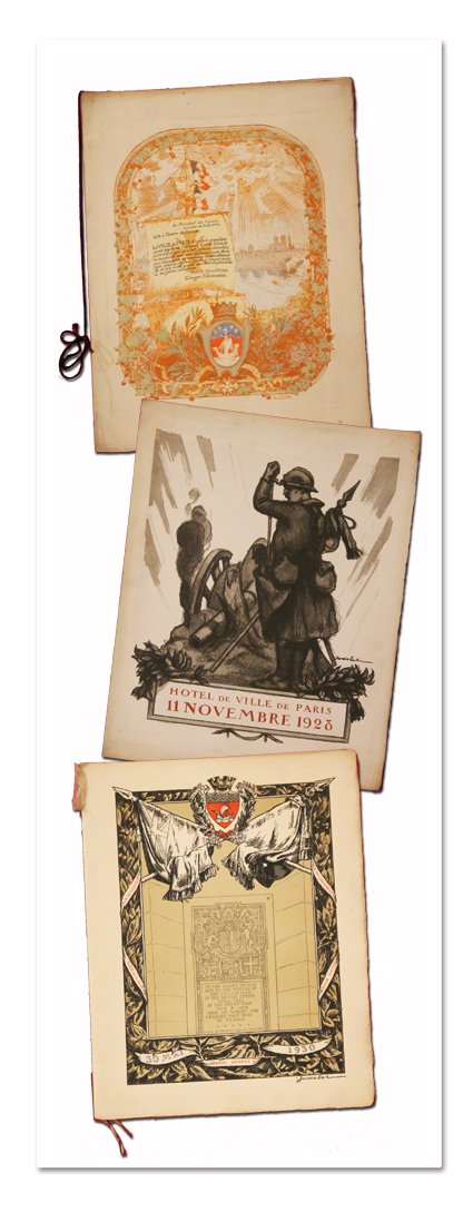 programme, concert, paris, hotel de ville, croix de guerre, armistice, lord maire de londres, lapina, 1919, 1930